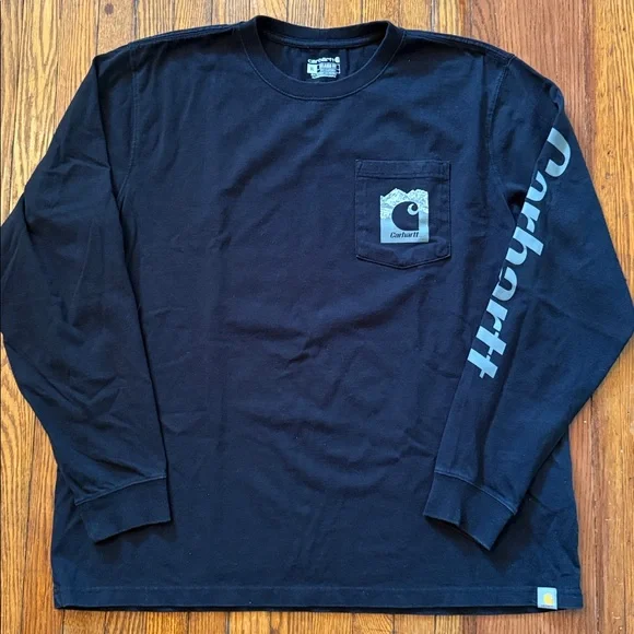 Y2K Carhartt Long Sleeve T-Shirt - Picture 4 of 11